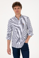 Resim U.S. Polo Assn. Tokyo Erkek Dokuma Gömlek 2103065