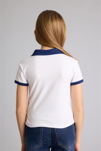 Resim Defacto Kız Çocuk T-shirt G1001A8/WT79