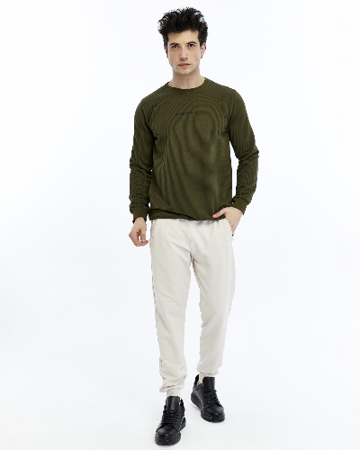 Resim Paul&More Erkek Sweat Essentıals Baskı Ottoban