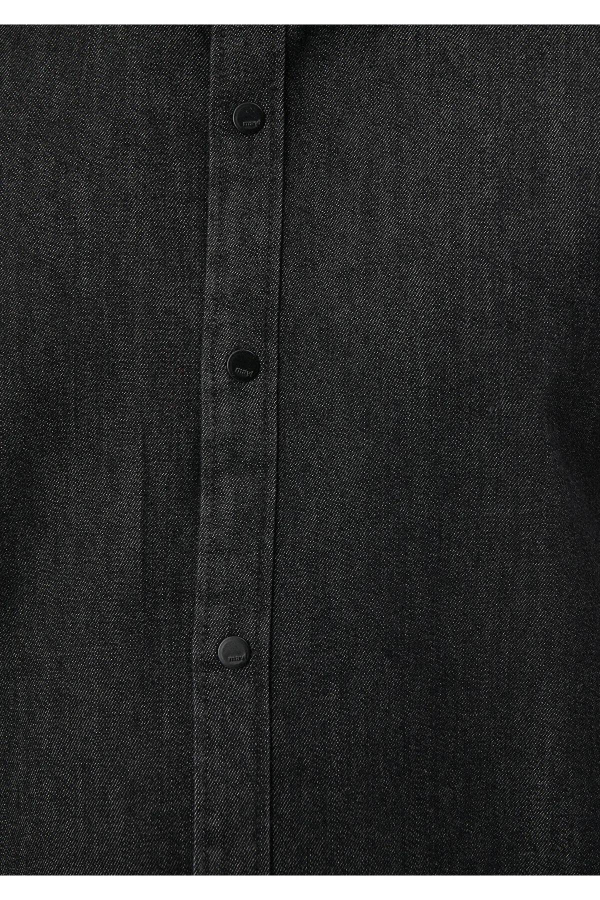 Resim Mavi Çizgili Erkek Gömlek M0211121-900