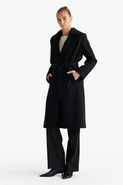 Resim Defacto Kadın Kaban F1207AX/BK27