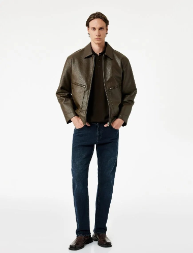 Resim Koton Erkek Jean Pantolon 6WAM40112ND