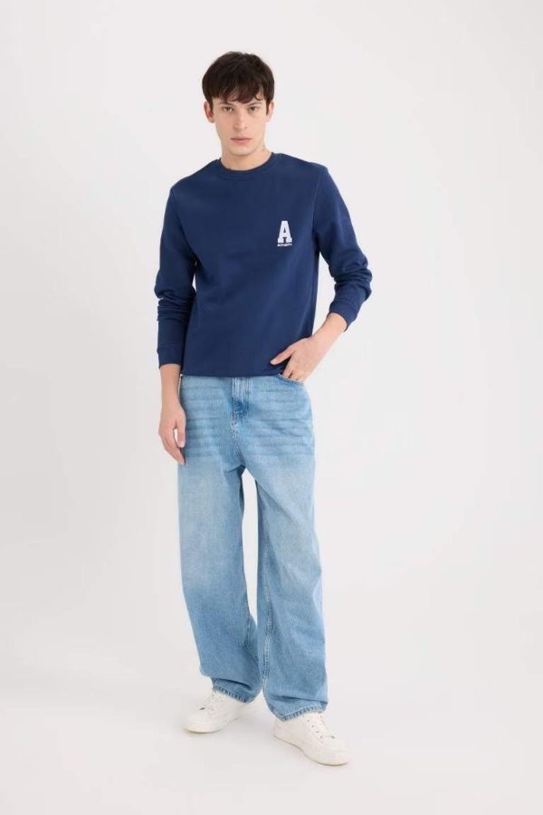 Resim Defacto Erkek  Sweat D3670AX/NV241