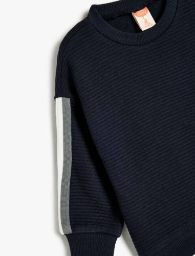 Resim Koton Erkek Bebek Sweat 5SMB10118TK