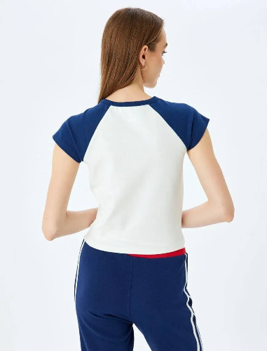 Resim Koton Kadın T-shirt 5SAL10174IK