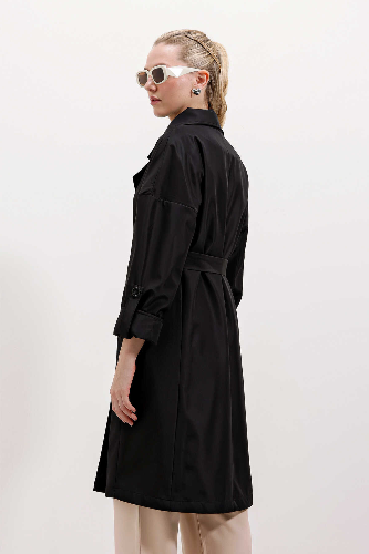 Resim Yenikoza Kadın Pardesü  Trençkot