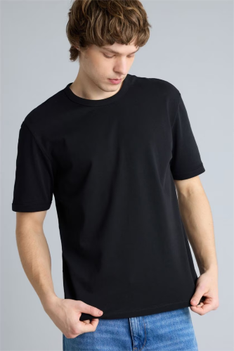 Resim Defacto Erkek T-shirt H2429AX/BK81