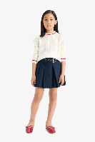 Resim Defacto Kız Çocuk  Kazak E7740A8/ER233