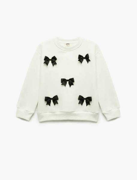 Resim Koton Kız Çocuk Sweat 6Wkg10088Ak