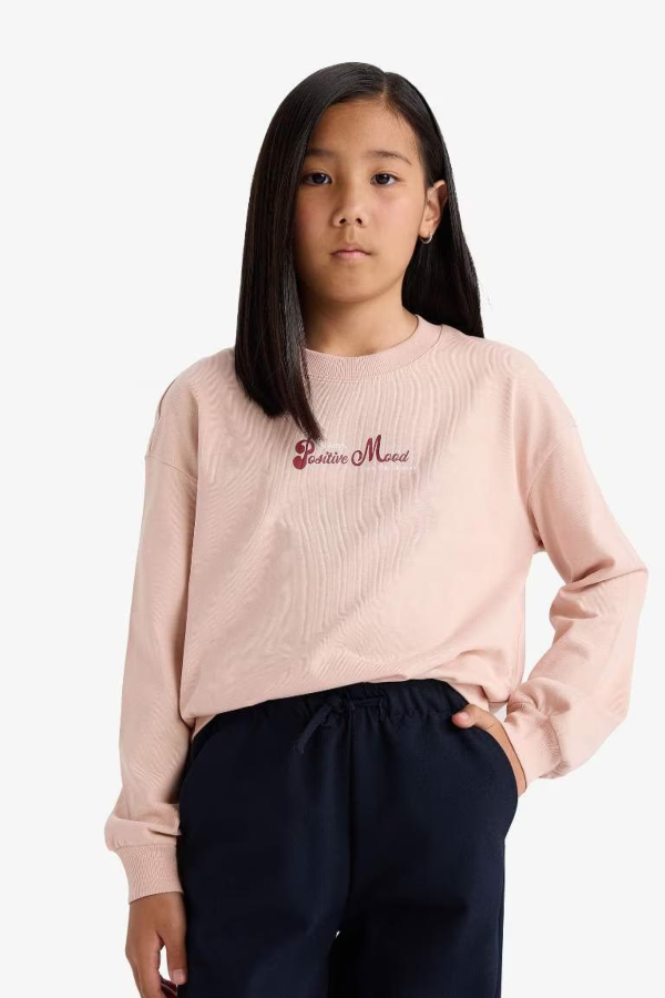 Resim Defacto Kız Çocuk  Sweat E8817A8/BG55