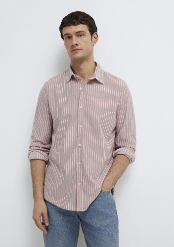 Resim Mavi Erkek Uzun Kol Gömlek M0211404-91578