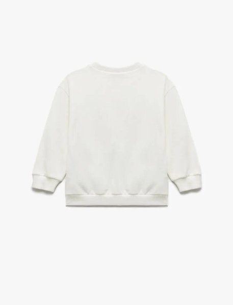 Resim Koton Kız Bebek Sweat 6Wmg10004Ak
