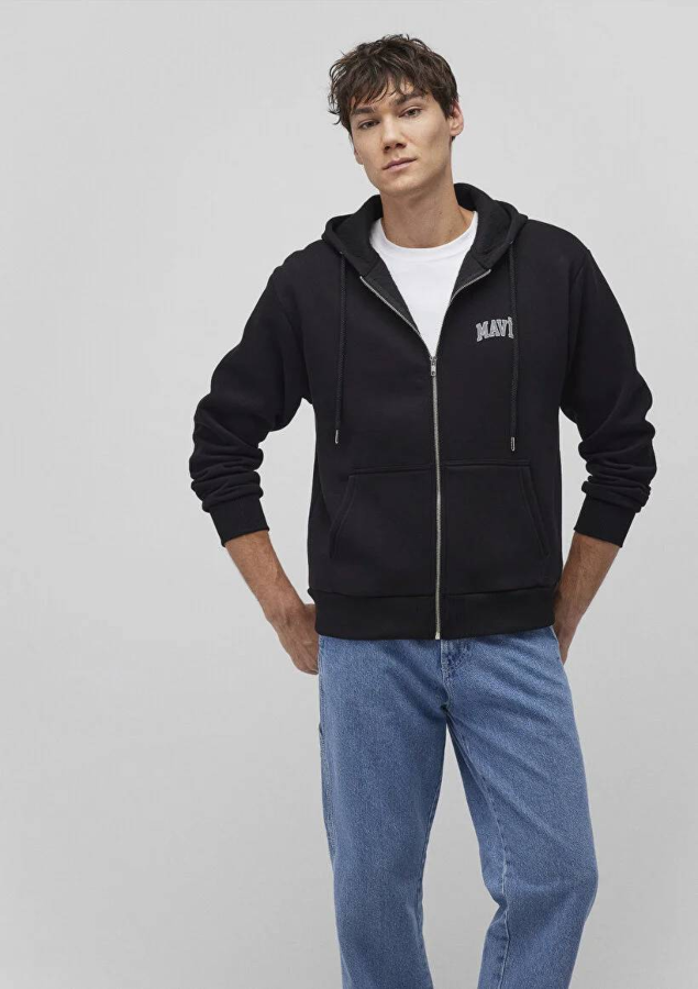 Resim Mavi Logo Erkek Sweat M0611715-900