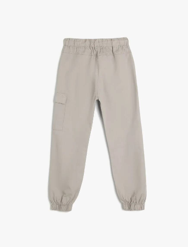 Resim Koton Erkek Çocuk Kanvas Pantolon 5SKB40054TW