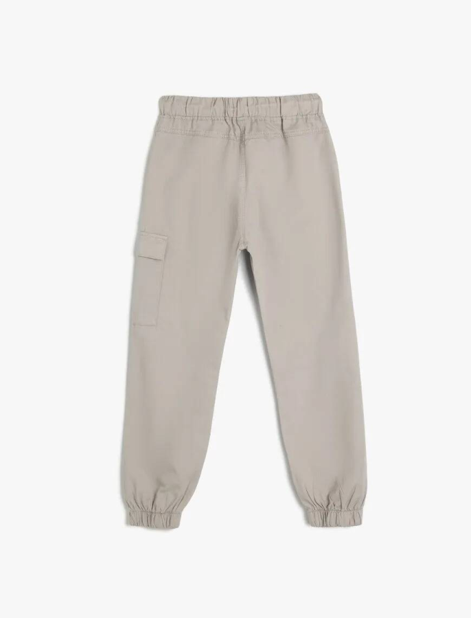 Resim Koton Erkek Çocuk Kanvas Pantolon 5SKB40054TW