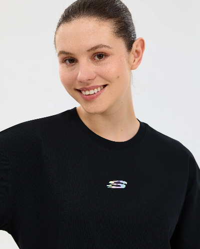 Resim Skechers  W Graphic Kadın T-shirt S2610017-3817