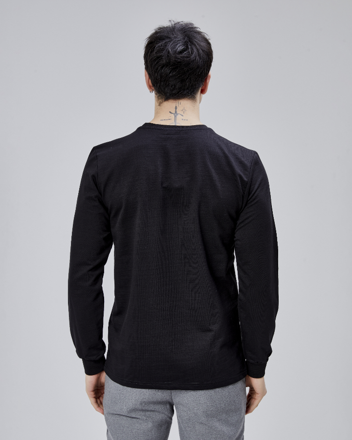 Resim Paul&More Erkek Sweat Manzara Baskı O Yaka