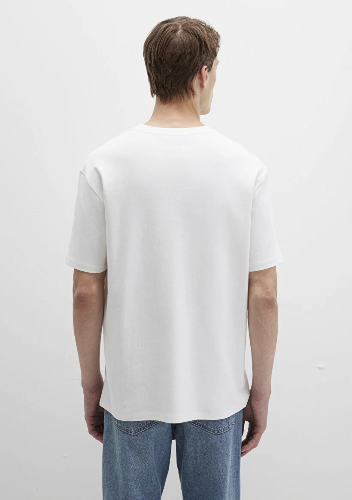 Resim Mavi Erkek T-shirt M0613102-80194