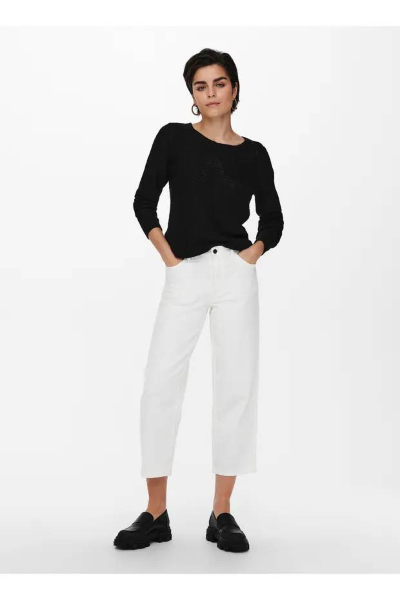 Resim Only Onlgeena Xo L/S Pullover Knt Noos Kadın Kazak 15113356