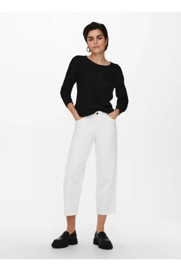 Resim Only Onlgeena Xo L/S Pullover Knt Noos Kadın Kazak 15113356