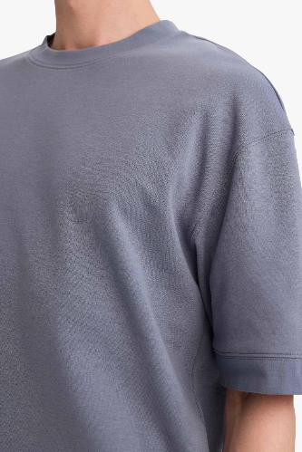 Resim Defacto Erkek T-shirt B4844AX/GR504