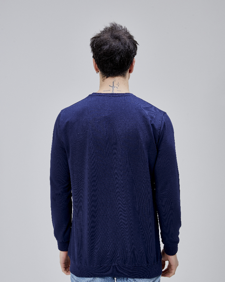 Resim Paul&More Erkek Sweat Trend Baskı 0 Yaka 2 İp