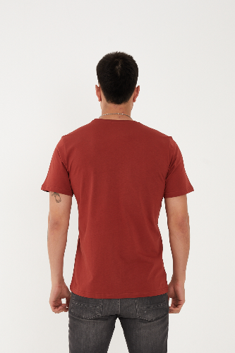 Resim Paul&More T-004 Skull Erkek T-Shirt