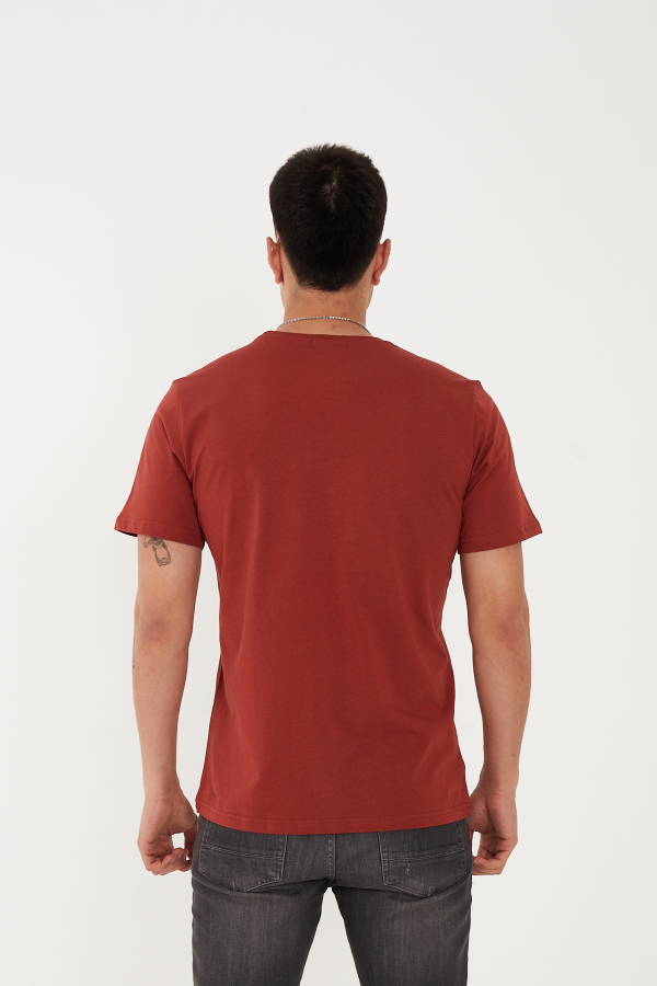 Resim Paul&More T-004 Skull Erkek T-Shirt