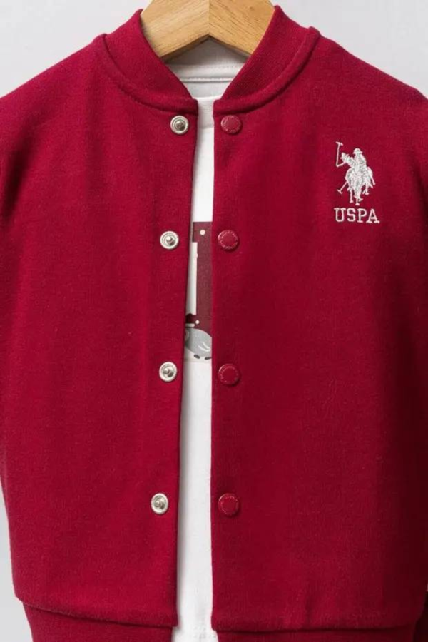 Resim U.S. Polo Assn Kids Erkek Bebek Sweat Takım USB2533