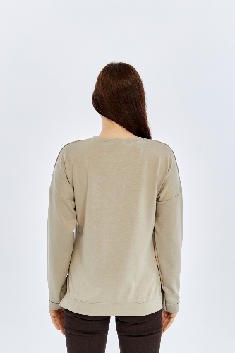 Resim Viole&More Kadın Pantolon Takım 2354  Yırtmaçlı Modal Klasik