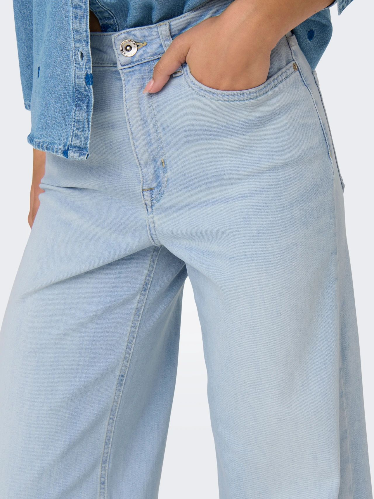 Resim Only Onlmadison Blush Hw Wide Dnm Cro495 Noos Kadın Jean Pantolon 15338289