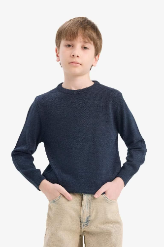 Resim Defacto Erkek Çocuk  Kazak A4992A8/NV168