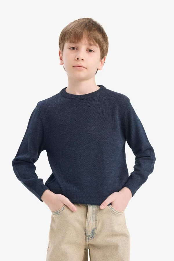 Resim Defacto Erkek Çocuk  Kazak A4992A8/NV168