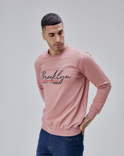 Resim Paul&More Erkek Sweat Brooklyn 0 Yaka 2 İp