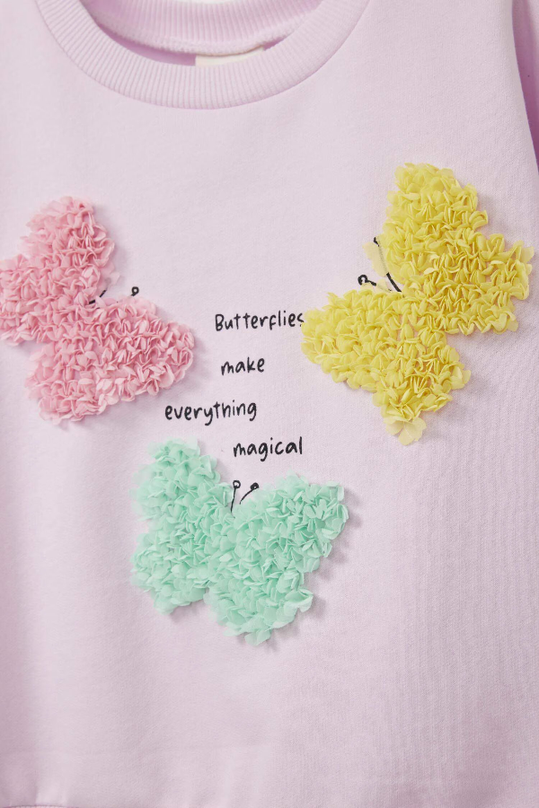 Resim Defacto Kız Bebek Sweat E8922A5/PN96