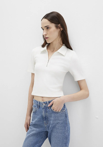 Resim Mavi Kadın T-shirt M1613593-70057