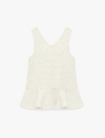 Resim Koton Kız Bebek Elbise 6SMG80064AW