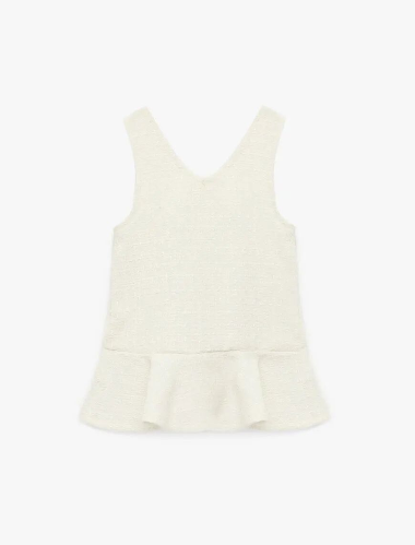 Resim Koton Kız Bebek Elbise 6SMG80064AW