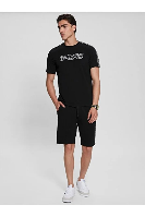 Resim Guess Athleisure  Erkek  Kot&Kanvas Şort Z2YD02K6ZS1-JBLK Arlo Short