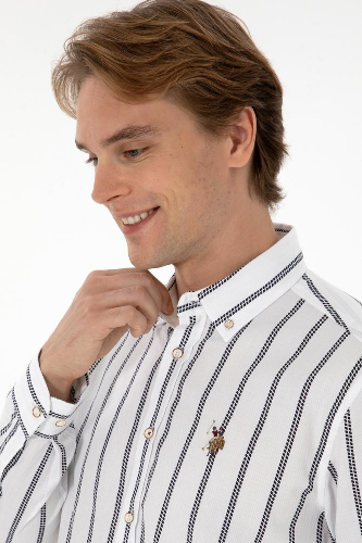 Resim U.S. Polo Assn. Sebastıan025K Erkek Dokuma Gömlek 2234519