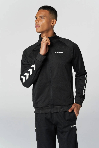 Resim Hummel Hml Falconzo Zip Jacket Erkek Sweat 921133-2001