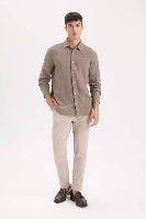 Resim Defacto Erkek Uzun Kol Gömlek W7832AZ/BN312