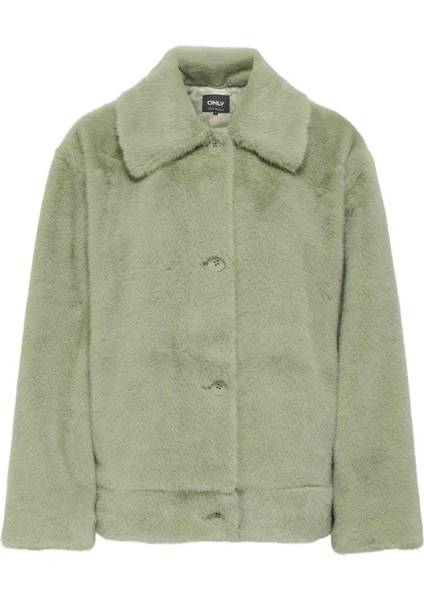Resim Only Onlmeagan Life Faux Fur Jacket Cc Otw Kadın Mont 15350360