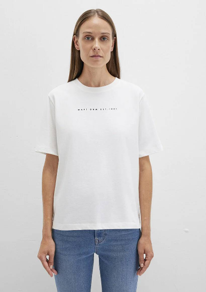 Resim Mavi Logo Kadın T-Shirt M1613147-70057