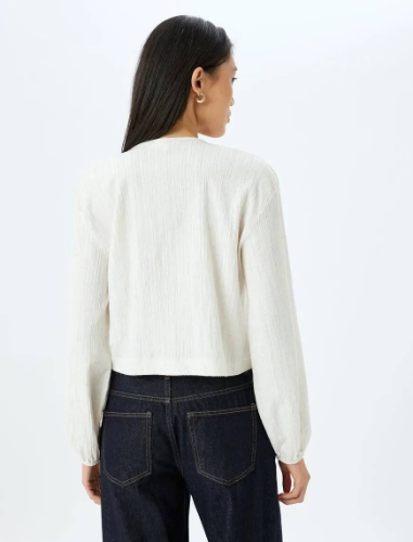 Resim Koton Kadın Bluz 5SAK60086UW