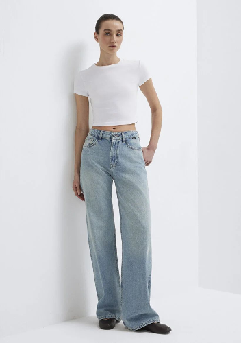 Resim Mavi Malıbu Kadın Jean Pantolon M1010152-A1569