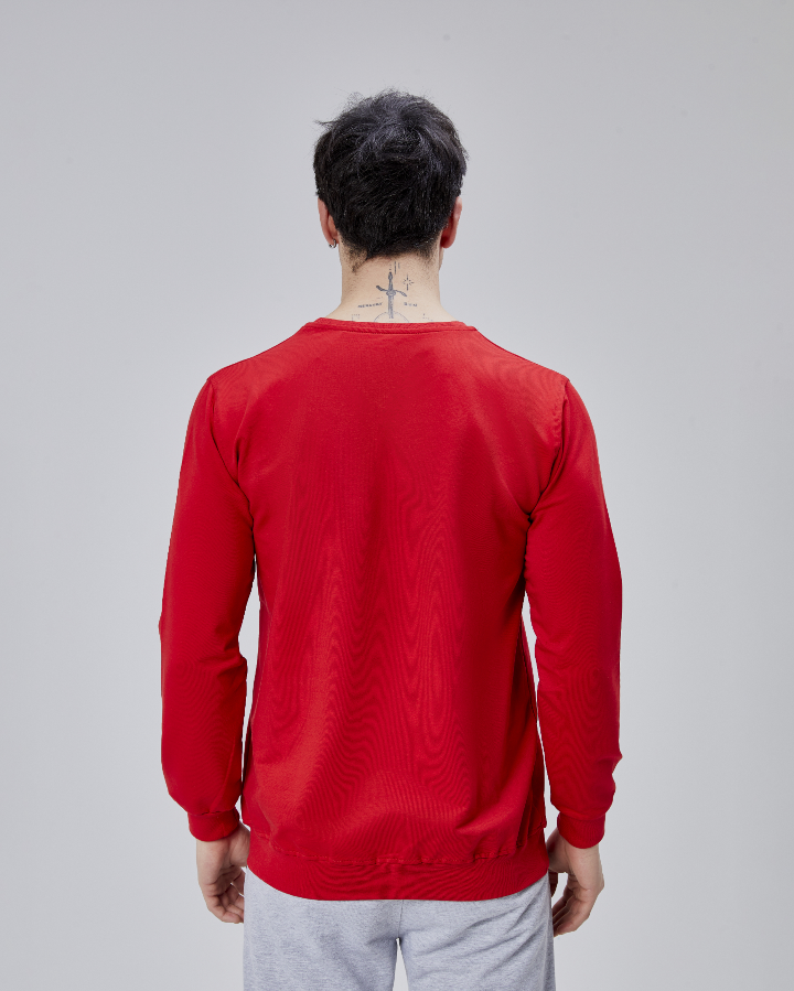 Resim Paul&More Erkek Sweat New York Baskı 0 Yaka 2 İp