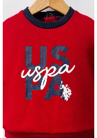 Resim U.S. Polo Assn Bebek Erkek Bebek Sweat Takım USB2536
