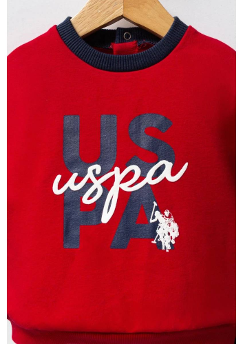 Resim U.S. Polo Assn Kids Erkek Bebek Sweat Takım USB2536