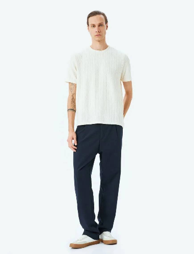 Resim Koton Erkek T-shirt 5SAM10076HK